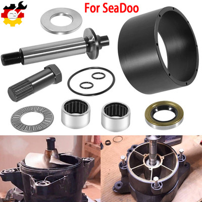 For SeaDoo 1994-2002 Jet Pump Rebuild Kit Wear Ring Impeller Shaft Seal Oil Tool