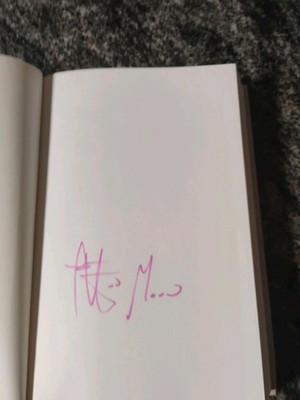 Signed Thurston Moore Sonic life A memoir autographed Sonic youth book PINK last