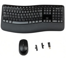 Microsoft Wireless Comfort 5050 Desktop Keybo...