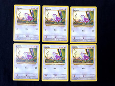 Set Of 6 Rattata, Shadowless, Base Set, 61/102, LP, Pokémon, WOTC 1999
