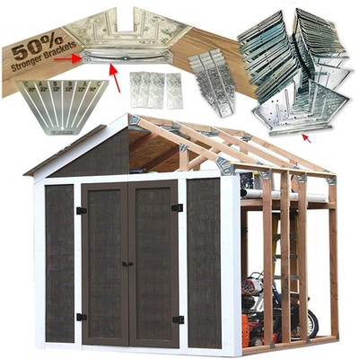 Customizable Shed Framer - Strong Galvanized Steel