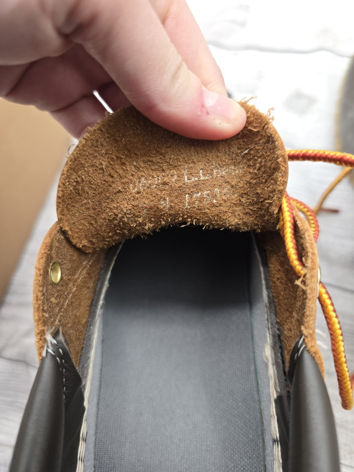 L.L.Bean Waterproof Rubber Moc Boot in Tan/Brown Women's Size 9N