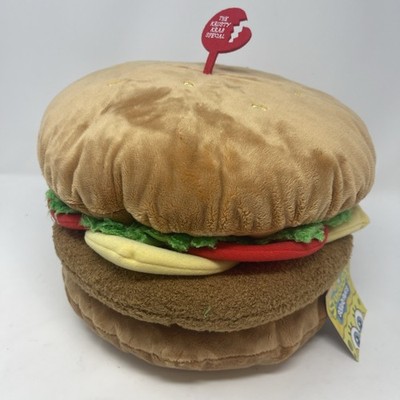 Spongebob Squarepants Krabby Patty Plush Universal Studios Krusty Krab Special