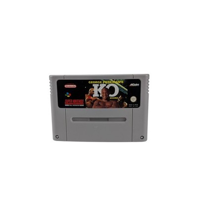 SNES PAL - George Foreman's KO Boxing - Super Nintendo