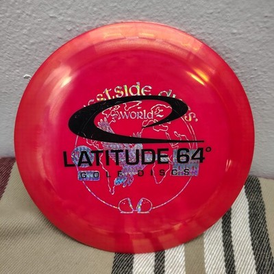 Westside Discs World X Latitude 64 Double Stamp Red Frisbee Golf Disc 170g