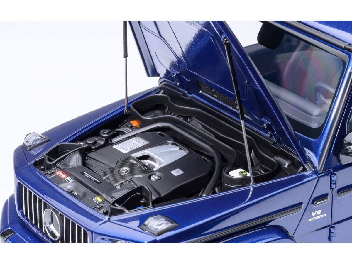 2019 MERCEDES-BENZ AMG G63 BRILLIANT BLUE 1/18 MODEL CAR BY