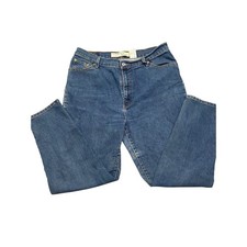 Levis 512 Classic Slim Tapered Jeans Womens 18S Medium Wash High Rise Blue Denim