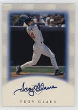 1999 Topps Gallery Auto Troy Glaus #GA1 Auto n8a