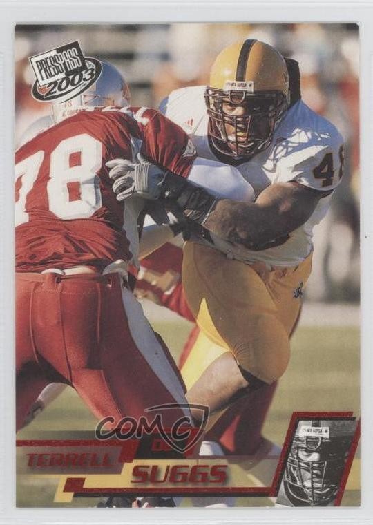 2003 Press Pass Torquers Terrell Suggs #T41 Rookie RC 0a1