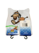 TOY STORY "Slinky Dog" Crew Socks Adult Shoe Size 6.5-12 Sock Size 10-13 NWT