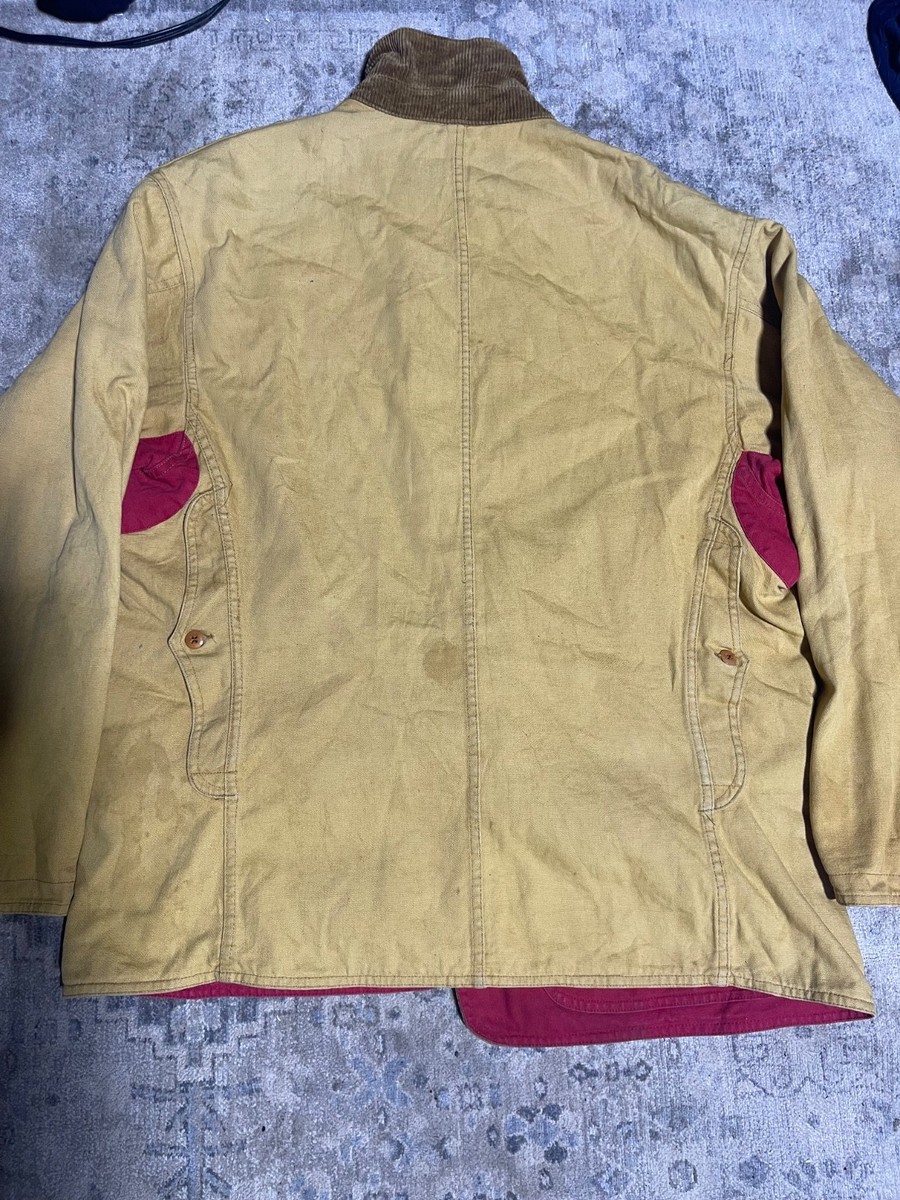 Vtg RALPH LUAREN POLO Country 100% Reversible Chore/Hunting Jacket