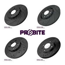 Probite 319mm Front Brake Discs for TOYOTA HILUX VIII Pickup (_N1_) 2.4 D 2015+