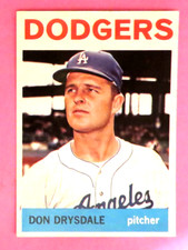 1964 Topps. Los Angeles Dodgers - DON DRYSDALE - MLB HOF - 1984