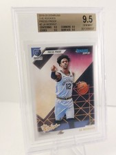 ROOKIE 🔥 JA MORANT BGS 9.5 2019-20 PANINI DONRUSS #2 THE ROOKIES PRESS PROOF RC