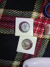 2x 1968 S GEORGE WASHINGTON PROOF QUARTER CAMO . Beautiful Coins