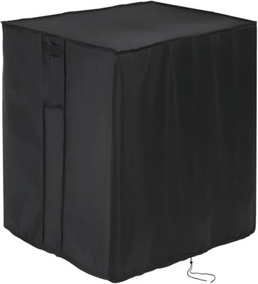 Outdoor Storage Box Cover for Keter City 30 Gallon Resin 23 x 18 x 22, Black