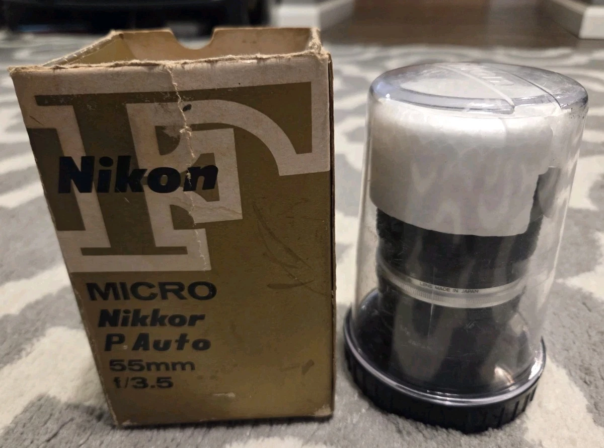 Nikon Micro NIKKOR f/3.5 Camera Lenses 55mm Focal for sale | eBay