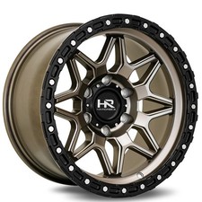 17x9hardrock Wheels H105 Matte Bronze Off-road Rims 4pcs A01