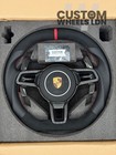 Porsche Custom Steering Wheel Flat Top & Bottom Alcantara Paddles – DM First