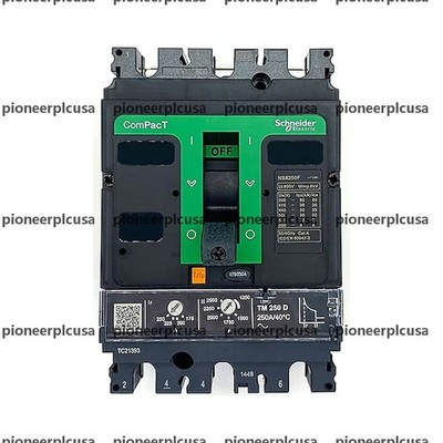 C25F3TM250 Circuit breaker ComPacT NSX250F 36kA/415VAC 3poles TMD trip unit 250A