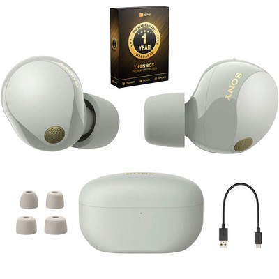 Sony WF-1000XM5 Truly Wireless Noise Cancelling Earbuds +1 Year Warranty Pack