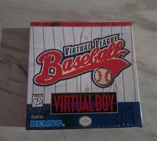 New Nintendo Virtual Boy V League Baseball Game Factory Sealed USA
