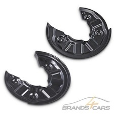 ATEC 2x DECKBLECH BREMSSCHEIBE HINTEN FÜR SKODA KAROQ OCTAVIA VW GOLF 7 8 T-ROC
