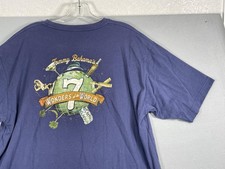 Tommy Bahama T Shirt Mens Large 7 Wonders Of The World Pinup Babe Booze Cigars