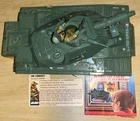 G.I.Joe MOBAT Motorized Battle Tank w/ Steeler 1983 Hasbro 100% COMPLETE