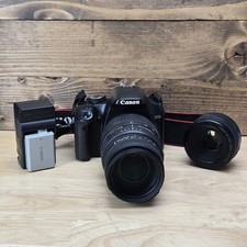 Canon EOS Rebel XSi DSLR Digital Camera w/ 50mm Lens And 70-300 Sigma DG LENS