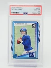 JAXSON DART 2025 DONRUSS FOOTBALL RATED ROOKIE #400 GIANTS GEM PSA 10 Q4444