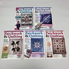 Patchwork & Quilting Magazine Bundle Of 5 Issues Magazines Vintage 1995
