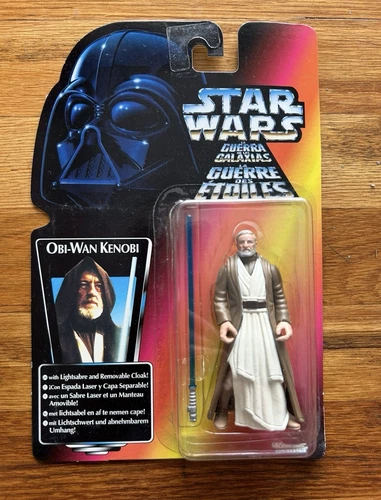Star Wars Obi-Wan Kenobi Tri Logo Card Variant 1995 Kenner *SEALED*