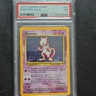 Pokémon 1999 Base Set Mewtwo Holo Rare PSA 7 Card 10/102 English