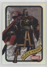 2025 Topps Chrome Marvel Comics Refractor Black Knight #165 01sb