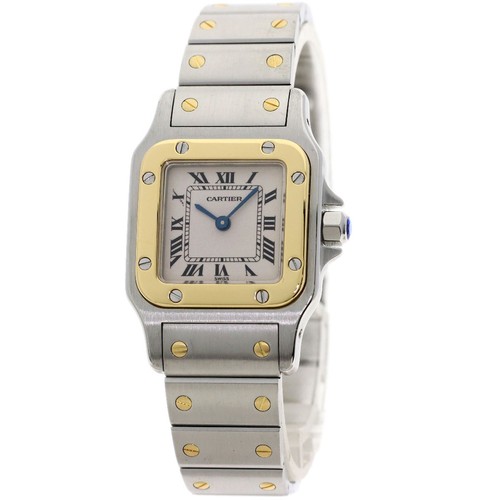 CARTIER Santos Galve SM Watches W20012C4 Stainless Steel/SSxK1...