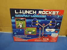 Launch Rocket for Kids, Giant Slingshot Catapults Whistling Foam Rocket New