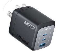 Anker Prime 67W USB C Charger, Anker GaN Wall Charger, 3-Port Compact Fast