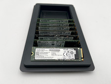 Lot of 8 - 256GB M.2 NVMe Mix Brands 2280 90-100% Health