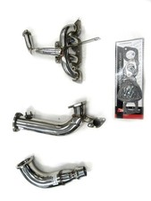 Obx Stainless Turbo Manifold 1998-2001 Toyota Corolla 1.8l T3 2 Bolt Wg Log