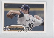 2012 Topps Mini Yovani Gallardo #654 n2m