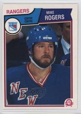 1983-84 O-Pee-Chee Mike Rogers #254 t4m