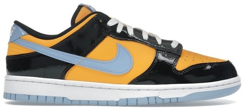 Nike SB Dunk Low Laser Orange BQ6817-800 WHITE/ PURPLE-LASER