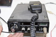Vintage Tempo VHF - One  Radio W/Mike Mobile Transceiver Ham Radio PLUS R