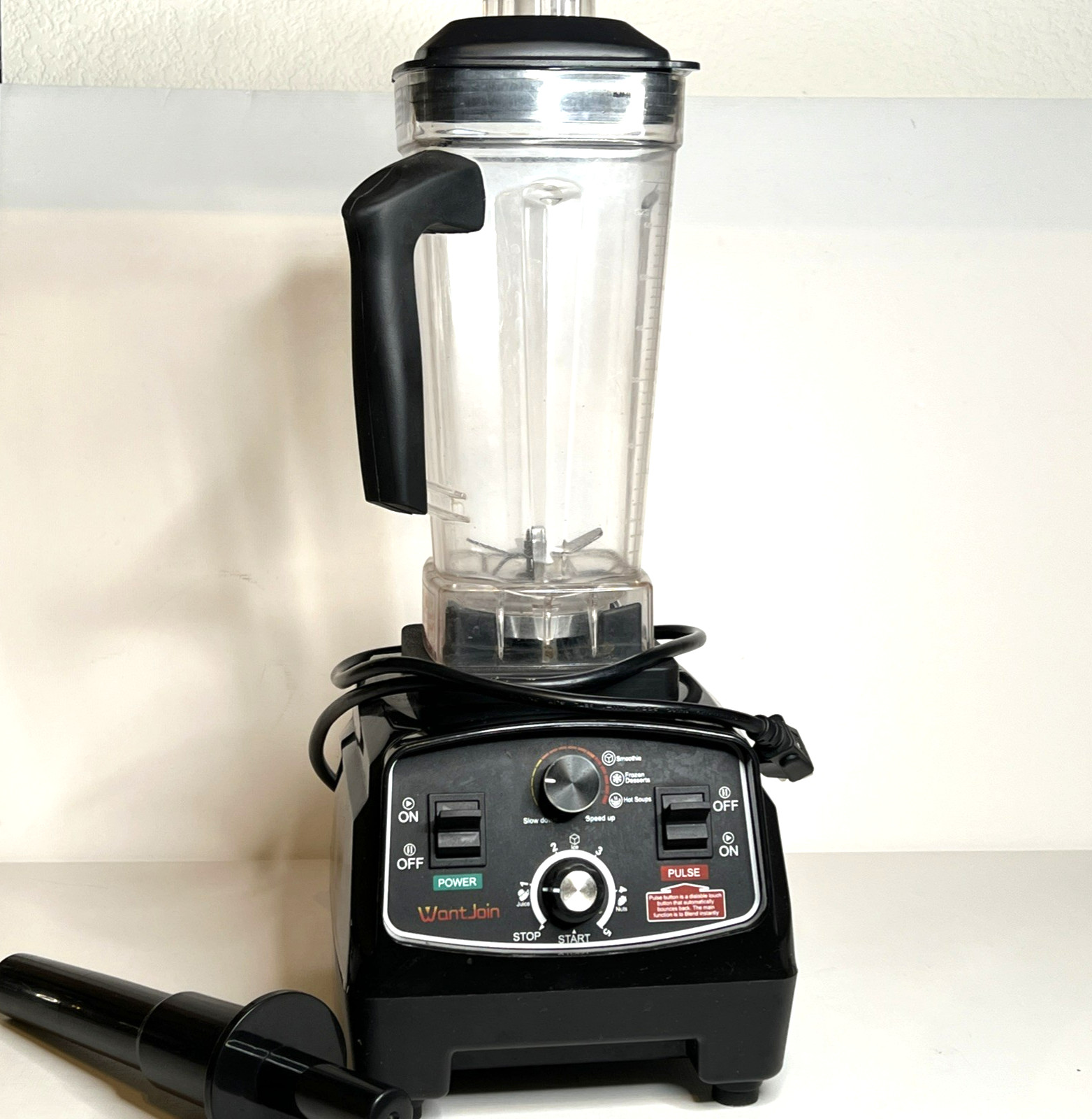 Wantjoin Commercial Blender 68 Oz 1800w Smoothies Nuts WZ-200D - PARTS ONLY