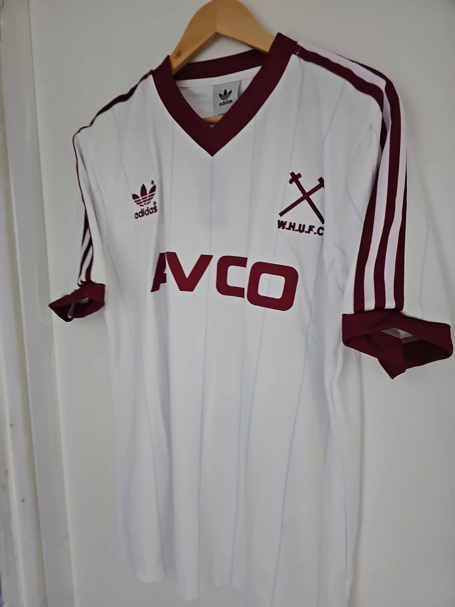 West Ham United White Memorabilia Football Shirts (English Clubs