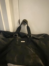 Men  s Black Versace Medium Fragrance Promotional Duffle Bag