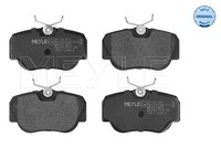 Bremsbelagsatz Scheibenbremse Meyle 025 210 5517 FüR 190 W201 Mercedes 201 022