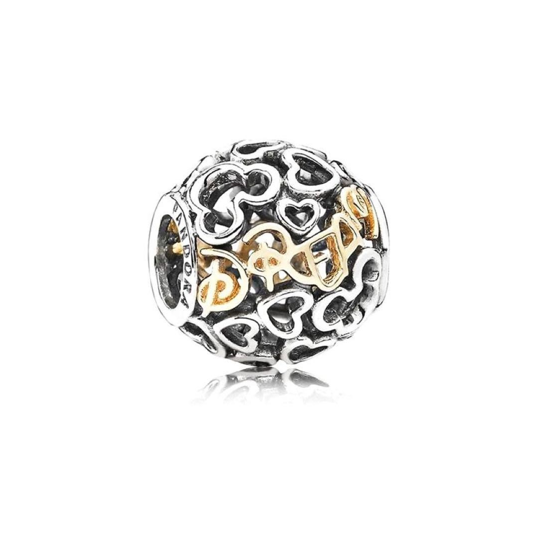Pandora Disney Mickey Dream charm ディズニー PANDORA Disney Mickey Dream Charm 791438 Two Tone Silver 14K