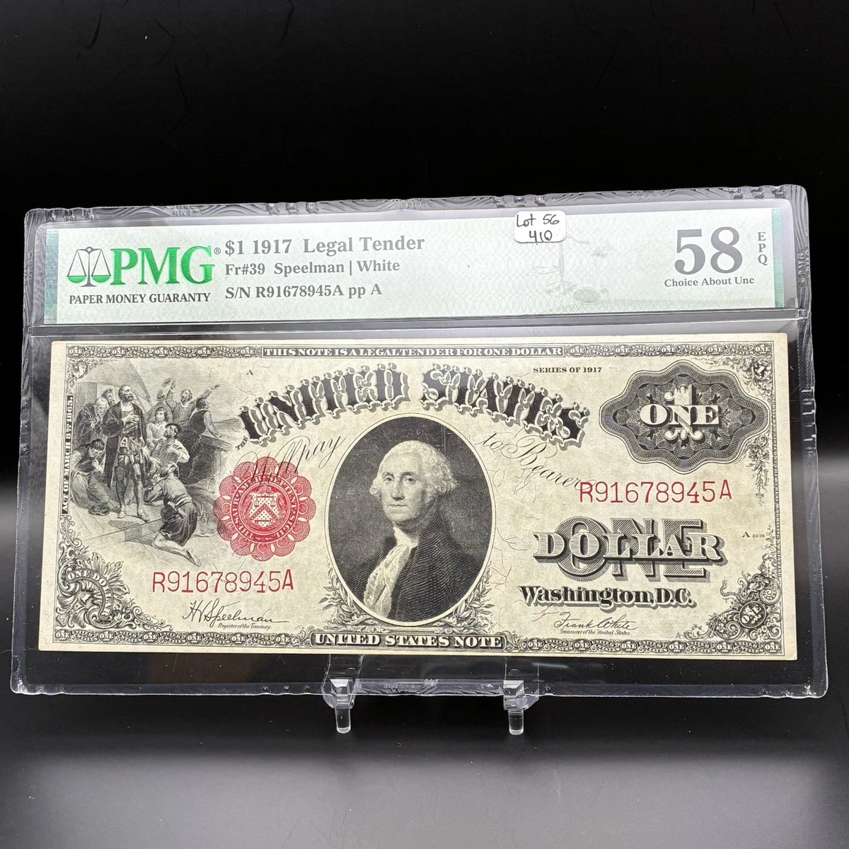 1917 $1 PMG United States Large Size Notes for sale | eBay